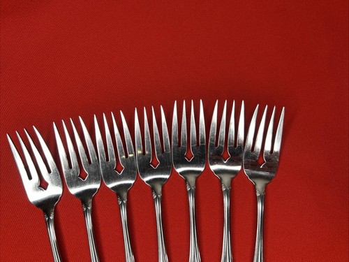 Oneida Celebrity SSS Salad Forks Stainless Flatware Silverware Set Of 12 - Picture 5 of 13