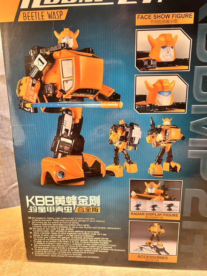 KBB 21+ Model - Beetle Wasp - Transformers/Bumblebee - Alloy - Unopened - NIB - Image 4 of 4