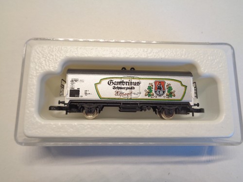 MÄRKLIN MINICLUB Bierwagen GAMBRINUS SCHWARZWALD EXPORT (26099) | Condition: Gebraucht