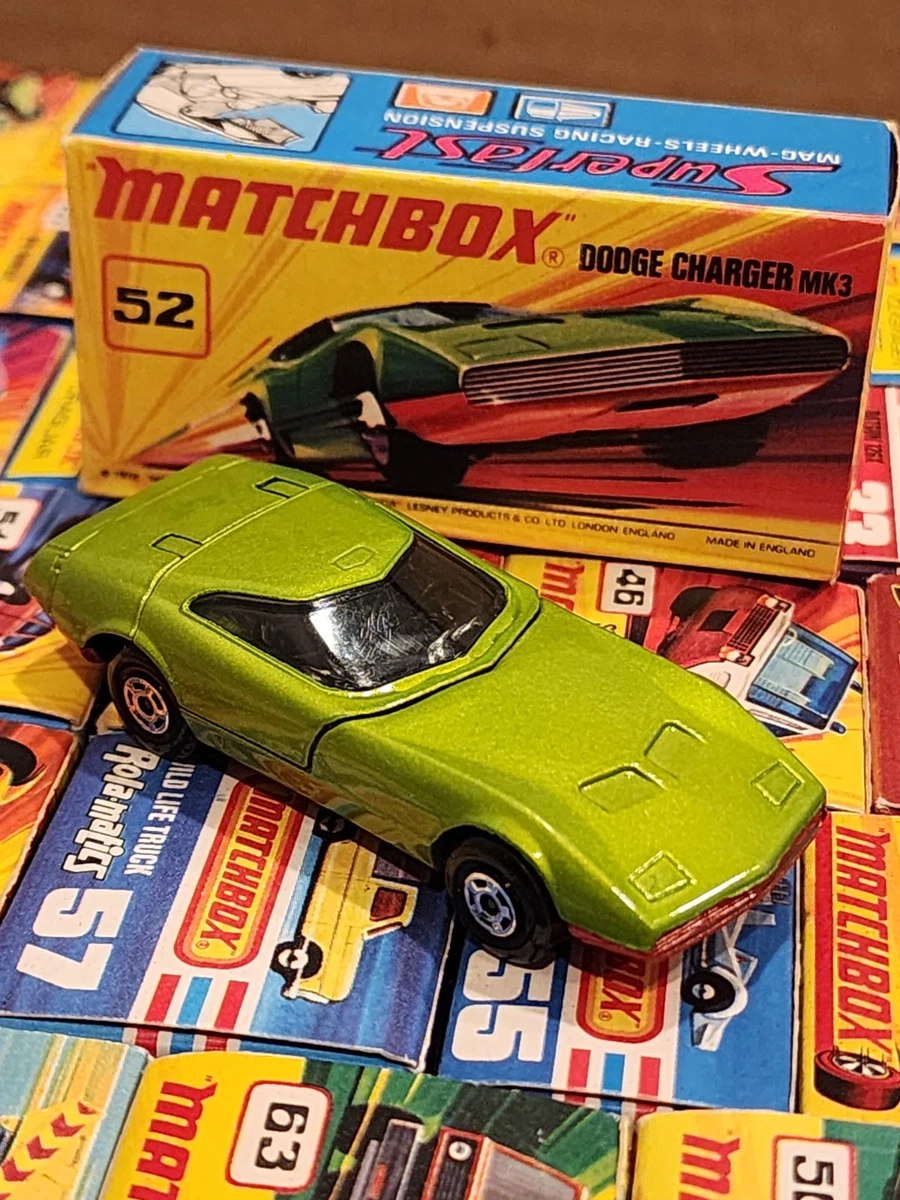 Matchbox Superfast Dodge 1970 Vehicle Year Vintage Manufacture