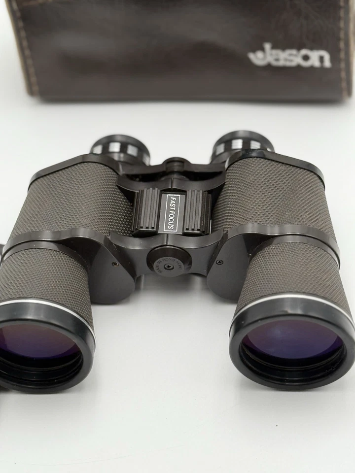 VINTAGE Binoculars Jason Empire Model 161 Commander 10X50 With Case - Image 2 of 4