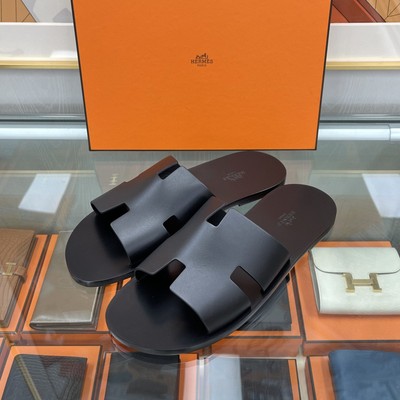 Hermes Izmir Sandals -MENS - NEW - BLACK Izmir sandal - Black | Hermès Canada main image 2
