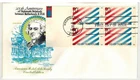 APAS FARNAM RARE PLATE BLOCK 1/1 MADE 2003 NETHERLANDS & USA DIPLOMATIC RELATION