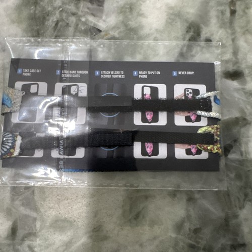 Universal Phone Grip Straps for Secure Handling Reversible - Flower 2! - Photo 2 sur 2