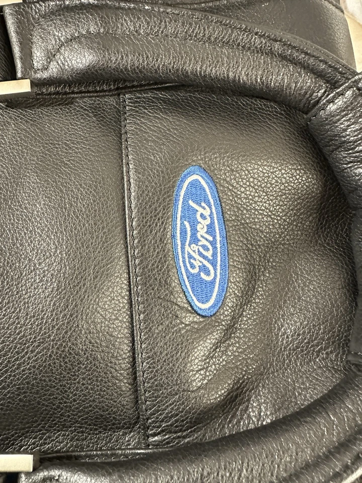 Bolsa de viaje Ford negra como cuero nunca usada excelente estado grande Foto 3 de 4