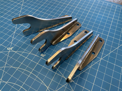 289 427 Shelby Cobra Quick Jack Racing Pads (Raw Steel)
