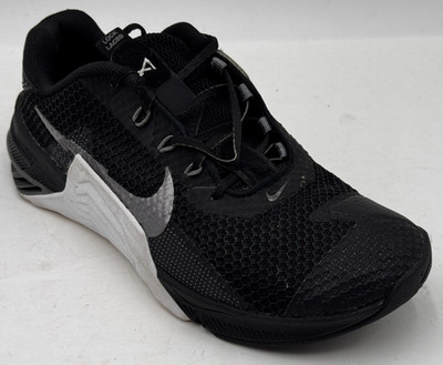 Nike Metcon 7 Women's Sneakers 7.5 Black Smoke Gray Training Shoes CZ8280-010
