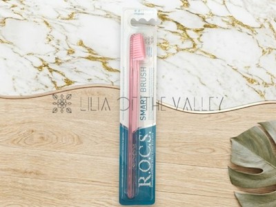 R.O.C.S. SMART Brush Toothbrush - Medium Pink Oral Care Worldwide Delivery