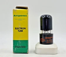 6V6 Amperex Tube New (New Old Stock)Test NEW 1 Year Warranty