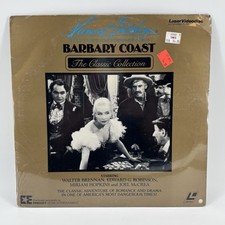 BARBARY COAST Laserdisc LD FILM WALTER BRENNAN BLACK