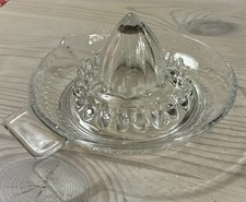Zitruspresse, Zitronenpresse, Saftpresse Glas manuell
