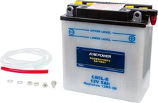 WPS Fire Power CB5L-B Battery #CB5L-B fits Honda C70 Passport/NH80 Aero 80