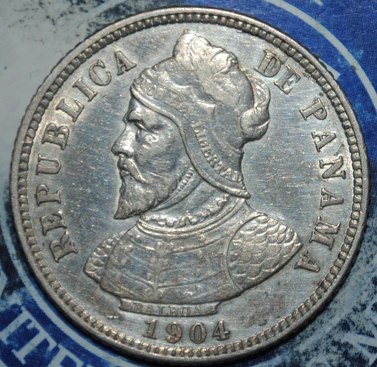 曾流通银色1904 年巴拿马硬币| eBay