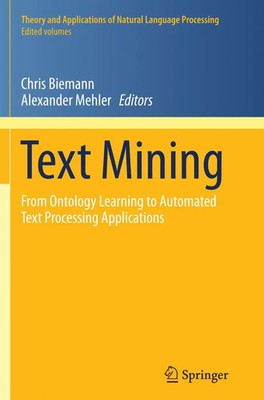 Chris Biemann (u. a.) | Text Mining | Taschenbuch | Englisch (2016) | x