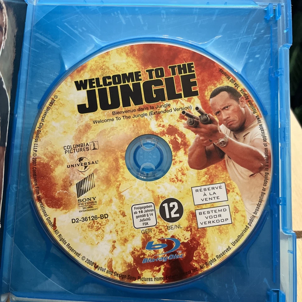 Welcome to the Jungle: Extended Version (Blu-ray) Johnson Dwayne Scott Dawson - Image 3 of 3