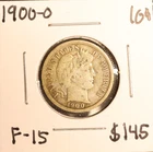 1900-O Barber Dime — photo from another recent sale
