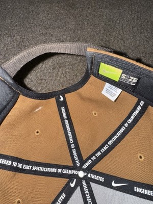 Nike x Carhartt Hat Corduroy Strapback Cap Brown Tan Adjustable
