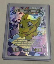 Poogle Baby Textured Foil - Neopets TCG 25th Anniversary Rare 196 Upper Deck
