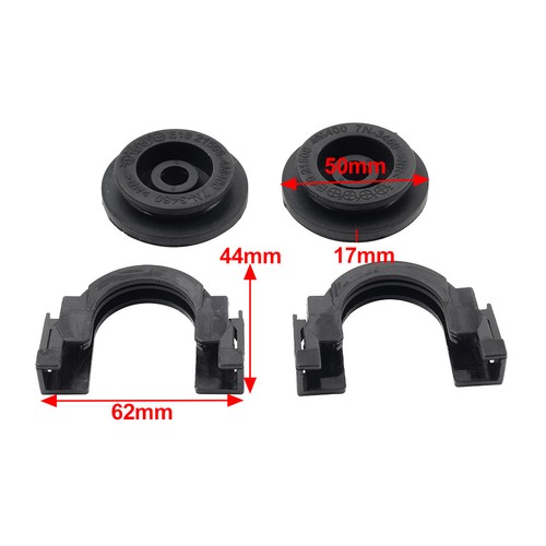 Radiator Mounting Brackets with Bushing For Nissan Altima Maxima 21542-CA000 - Picture 2 of 10