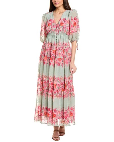 Taylor Minnie Dot Chiffon Maxi Dress Women's - 第 1/7 張圖片