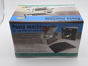 Amaco Pasta Machine For Use With Polymer Clays And Soft Metal Sheets 12381S Box