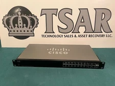 Cisco SG300-20 18 port 10/1000 Switch w/2 combo mini-GBIC ports