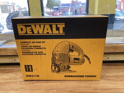 DEWALT DW317K 5.5-Amp Heavy-Duty Compact Top-Handle Jig Saw Kit (New SEALED)