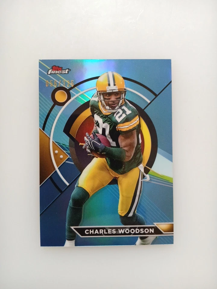 2023 Topps Composite - Topps Finest Charles Woodson #187 Refractor - Image 3 of 4