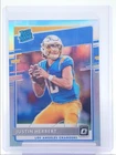 JUSTIN HERBERT 2020 DONRUSS OPTIC RATED ROOKIE HOLO PRIZM RC Q2046