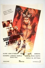 NEVER TOO YOUNG TO DIE 🌟 exYU movie poster 1986 JOHN STAMOS VANITY GENE SIMMONS