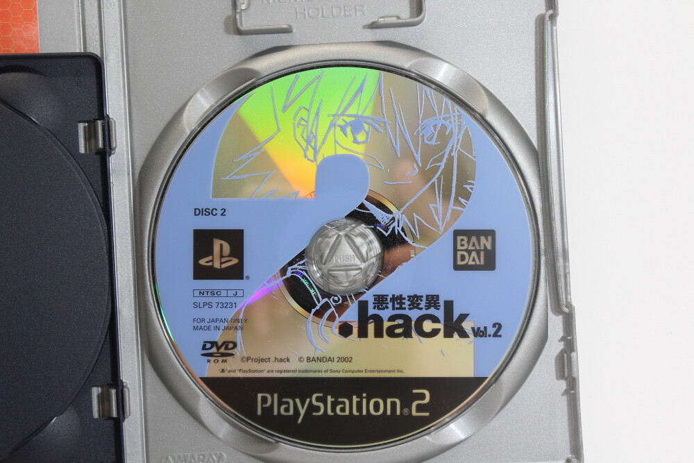 .hack Vol.2 PS2 – Bandai – NTSC-J Japon – Complet Très Bon État – Sony PlayStation 2