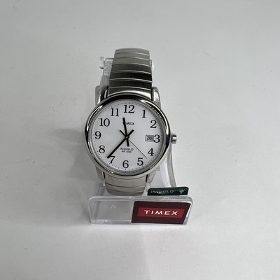Timex T2H451, Men's Easy Reader Expansion Band Watch, Indiglo, Date | eBay