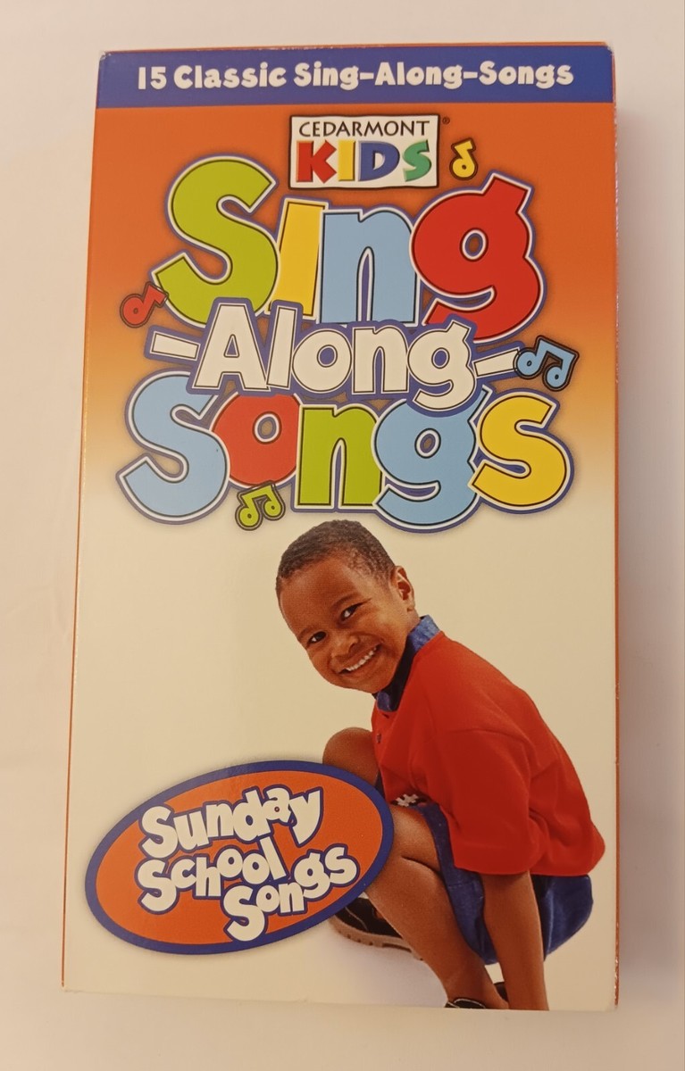 Cedarmont Kids- Sing-Along Songs: Sunday School Songs VHS