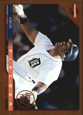 1996 Score Dugout Collection Artist's Proofs A62 Cecil Fielder - NM-MT