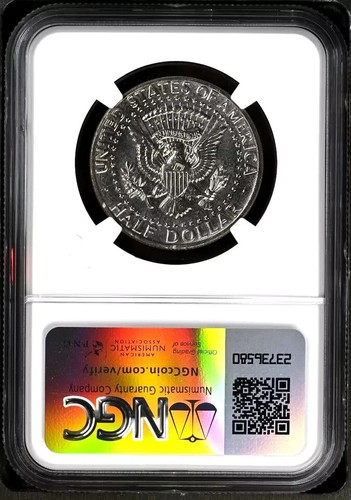 1971 KENNEDY HALF DOLLAR 50 CENTS NGC MS65 UNC DETAILED COIN #E - Picture 2 of 2