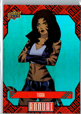 Tigra 2023-24 Upper Deck Marvel Annual Blue 87