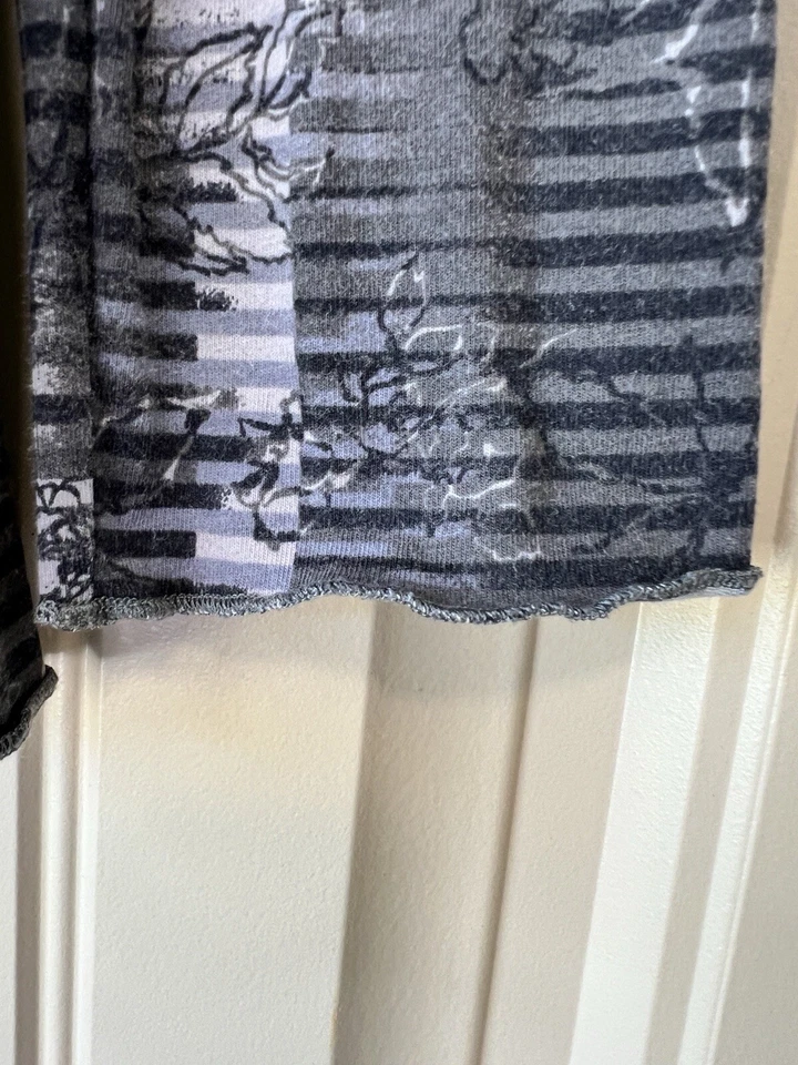 Earth Yoga Women's long sleeve light weight Organic Top M Foto 3 de 4