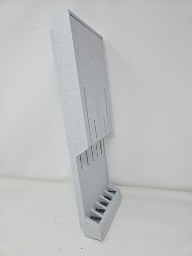 CUTCO Knife Fork Holder Ivory Five Slot #1742 Plastic Tray Drawer Wall Mount - Picture 4 of 7
