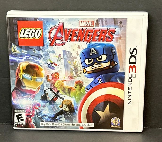 Nintendo 3DS Lego Marvel s Avengers w Case Manuel Verified Working