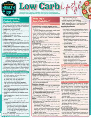 Low Carb Lifestyle: A Quickstudy Laminated Reference by Lorraine Martindale: New