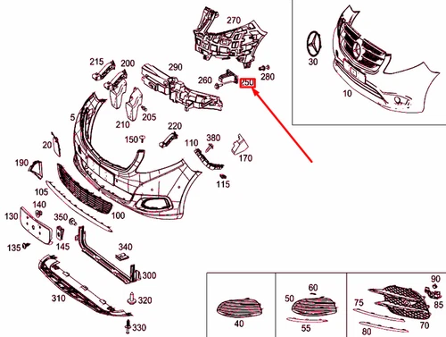 NEU MB VITO W447 FRONTSTOSSSTANGE AN QUERTRÄGERHALTERUNG A4478850214 ORIGINAL - Bild 7 von 10