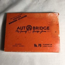 Vintage Auto Bridge Deluxe Pocket Model Card ...