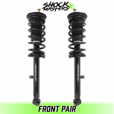 Front Pair Complete Strut & Spring Assemblies For 2007-2011 Lexus GS350 RWD