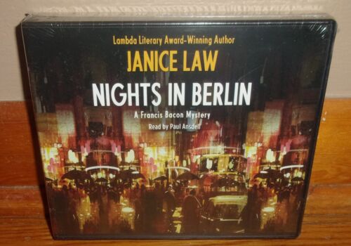 NIGHTS IN BERLIN-Francis Bacon Mystery-Janice Law-NOWY & ZAPIECZĘTOWANY 5 CD audiobook! - Zdjęcie 1 z 3