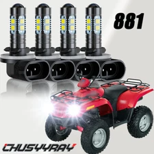 For ARCTIC CAT 400 500 650 700 Headlight HI/ Lo Beam Light Bulbs 6000k white 881
