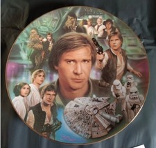 Assiette de collection "Han Solo" de la collection Star Wars Heroes & Villains