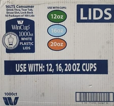 12, 16, and 20 oz lids ( 16 LTS )