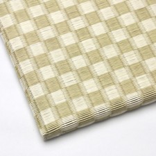 Tatami Mat Tokyo Series Tokyo Leaf Green CheckeredPattern 32.3 x 32.3 x 0.6 inch