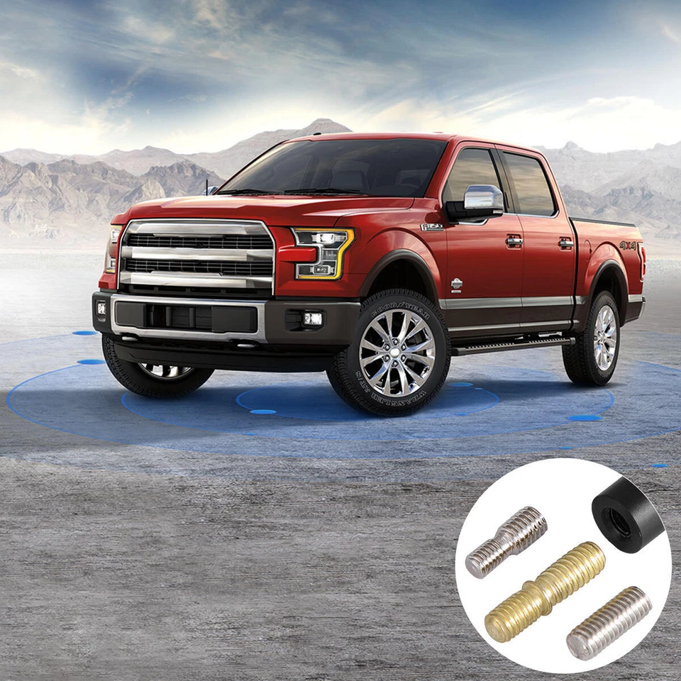 Para Ford F-150 F150 2009-2021 5.1" Antena Corta Negra Mástil Aéreo Radio AM y FM Foto 2 de 4