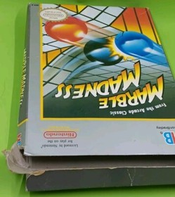 Marble Madness for Nintendo NES with Cartridge, Box, Manual (Tested)